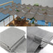 Grey Telescopic Wave Shade Sail Garden Sun Shelter Awning