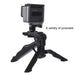 Grip Folding Tripod Mount With Adapter And Screws For Gopro