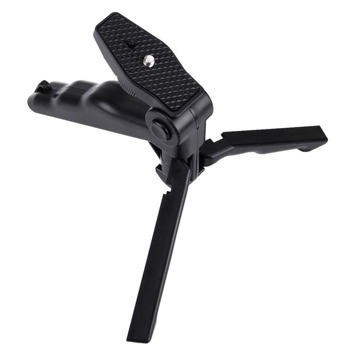 Grip Folding Tripod Mount With Adapter And Screws For Gopro
