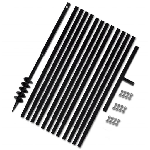 Ground Drill with Handle 80 Mm Extension Tube 13 m Steel