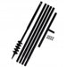 Ground Drill with Handle 80 Mm Extension Tube 5 m Steel