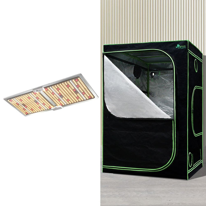 Grow Tent 2200w Led Light Hydroponic Kits System 1.5x1.5x2m