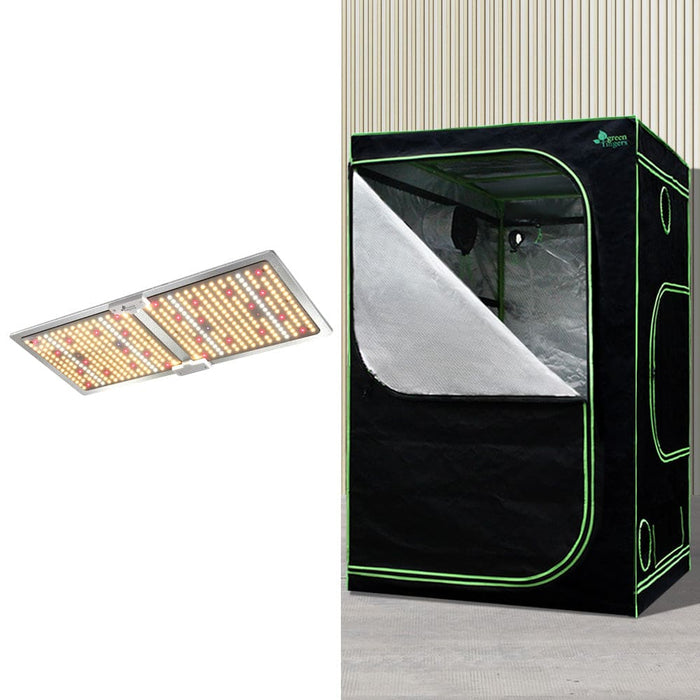 Grow Tent 2200w Led Light Hydroponics Kits System 1.2x1.2x2m