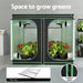 Grow Tent Kits 200x 200 x 200cm Hydroponics Indoor System