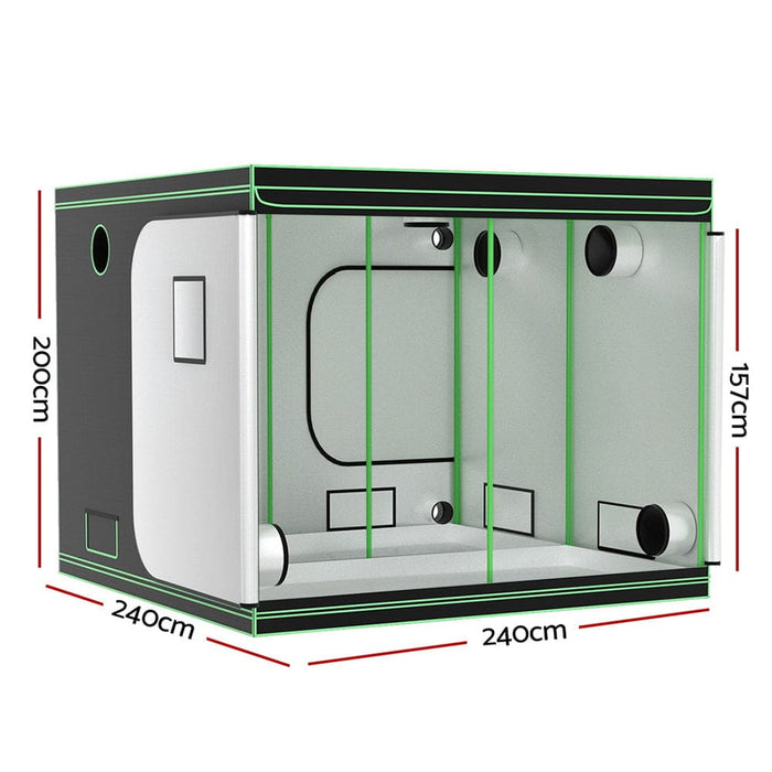 Grow Tent Kits 200x 200 x 200cm Hydroponics Indoor System