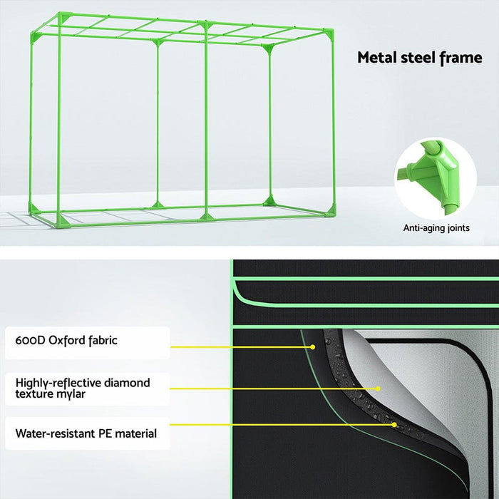 Grow Tent Kits 300x150x200cm Hydroponics Indoor Plant System