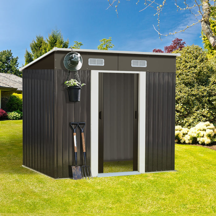 Garden Shed Sheds Outdoor Storage Workshop Cabin Garden Base Tool House