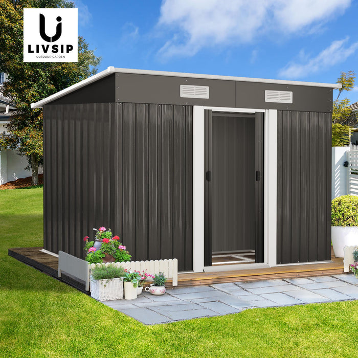 Garden Shed Sheds Outdoor Storage Workshop Cabin Garden Base Tool House