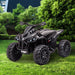 Gts99 Kids Electric Ride on Quad Bike Toy Atv 50w - Black
