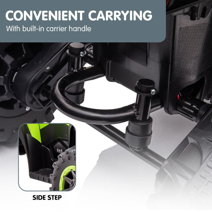 Gts99 Kids Electric Ride on Quad Bike Toy Atv 50w - Green