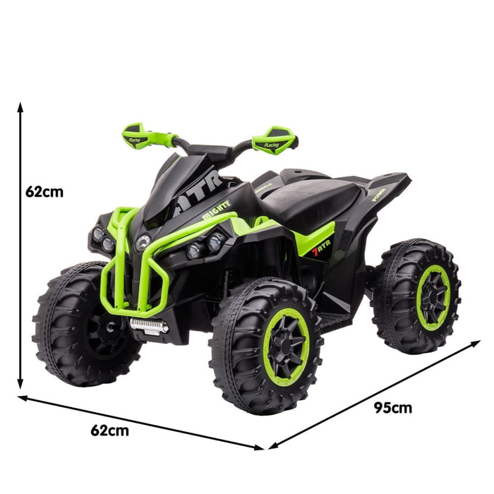 Gts99 Kids Electric Ride on Quad Bike Toy Atv 50w - Green