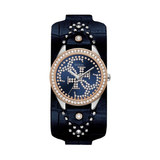 Guess W1140l3 Ladies Quartz Watch Blue 37mm