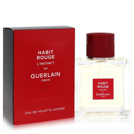 Habit Rouge L’instinct by Guerlain for Men-50 Ml