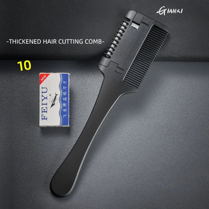 Hair Cutting Set with Razor Blades