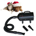 Dog Hair Dryer with 3 Nozzles Black 2400 w Oibbaa