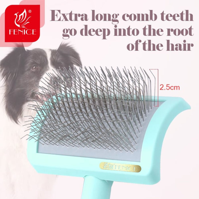 Pet Dog Hair Removal Needle Combs Fur Cleaning Brush