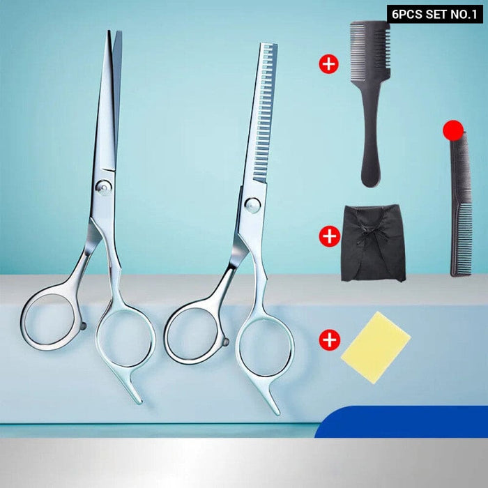 Hair Thinning and Cutting Scissors Set