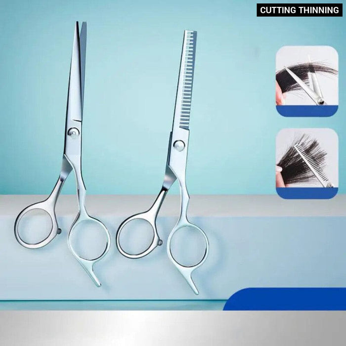 Hair Thinning and Cutting Scissors Set