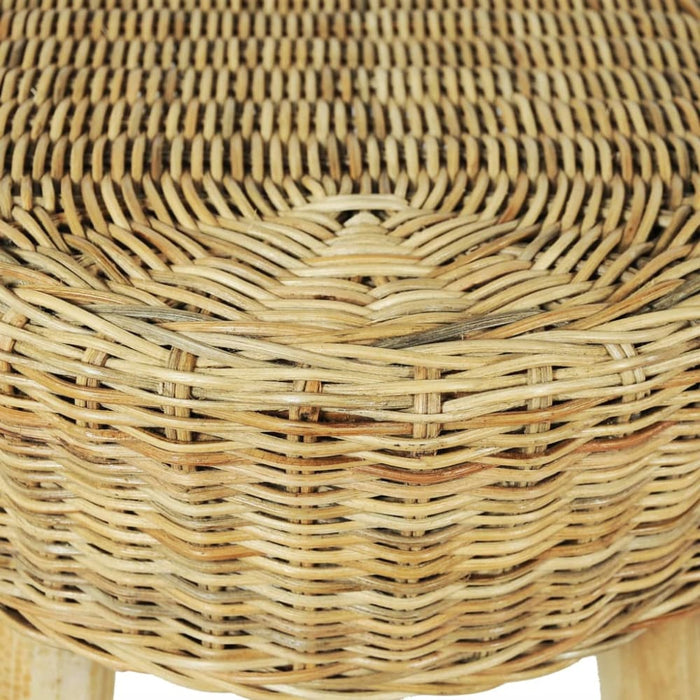 Hall Bench 110x35x45 Cm Natural Rattan Xaapik