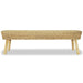 Hall Bench 160x35x45 Cm Natural Rattan Xaapnb