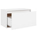 Hall Bench 80x40x45 Cm White Engineered Wood Nbnlll