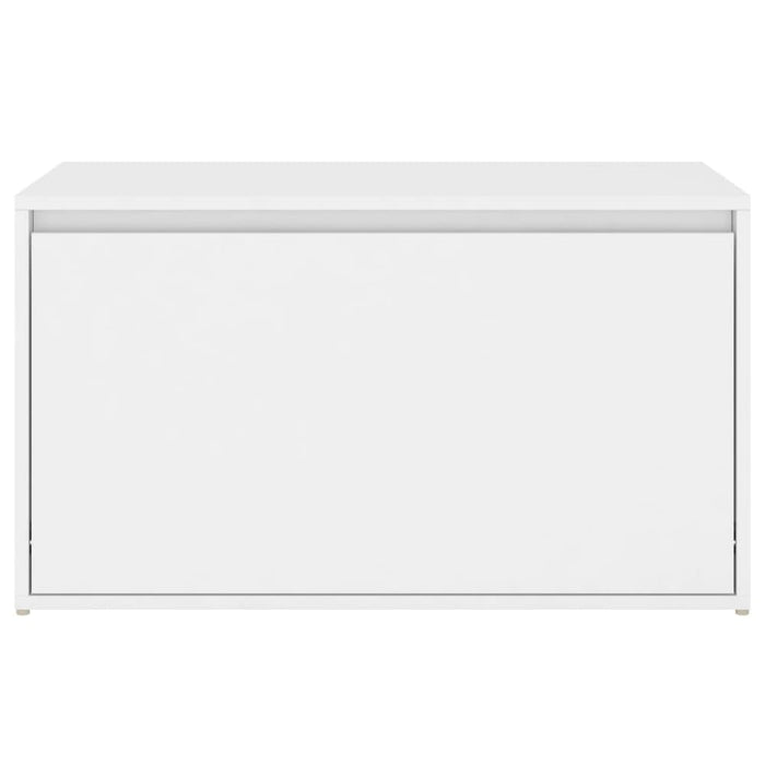 Hall Bench 80x40x45 Cm White Engineered Wood Nbnlll