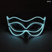 Halloween 10 Colours Led Neon El Wire Mask Cosplay Luminous