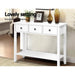 Hallway Console Table Hall Side Entry 3 Drawers Display