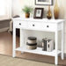 Hallway Console Table Hall Side Entry 3 Drawers Display