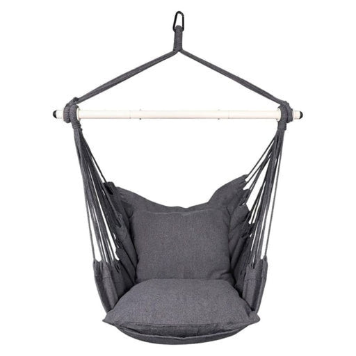 Hammock Chair Swing With Cushion And Pillow