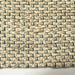 Hand Braided Jute Runner with Green Textured Weave 50 x 120