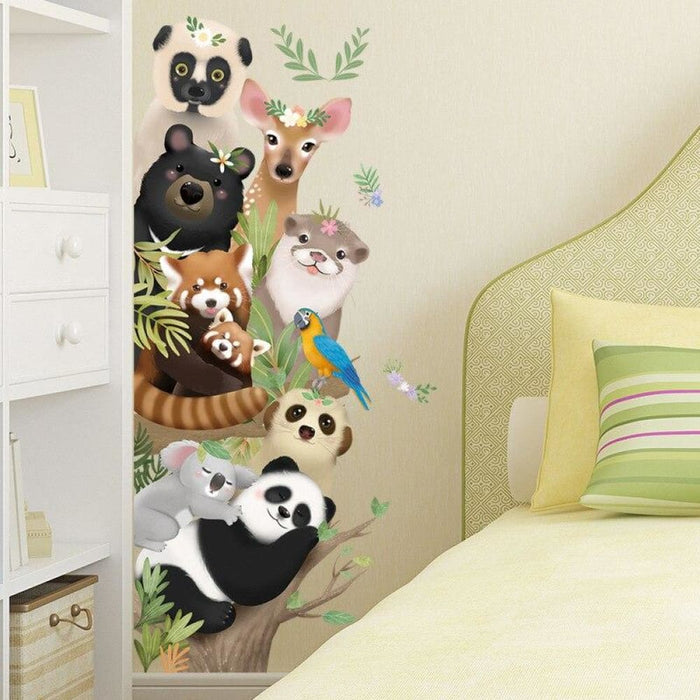 Hand Draw Cute Koala Animals Wall Stickers For Room