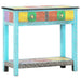 Hand Painted Console Table 80x35x75 Cm Solid Mango Wood