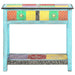 Hand Painted Console Table 80x35x75 Cm Solid Mango Wood