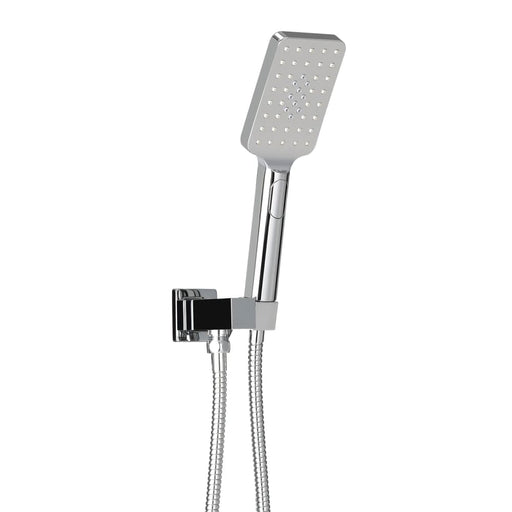 Handheld Shower Head Holder 3.1’’ High Pressure Silver