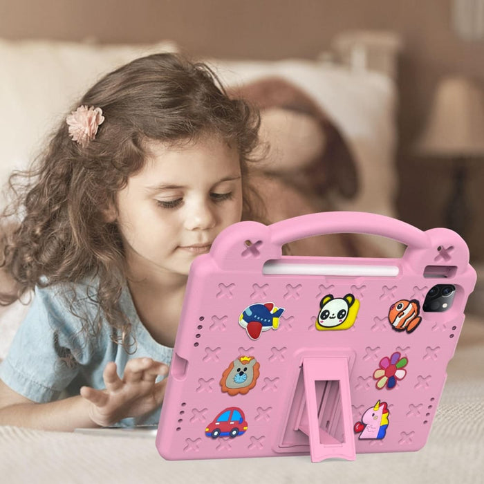 Handle Kickstand Children Eva Shockproof Tablet Case