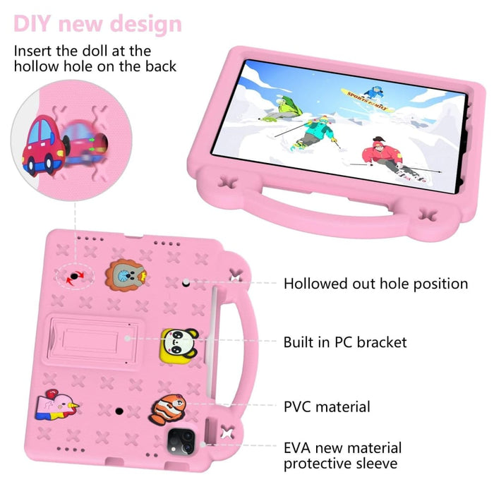 Handle Kickstand Children Eva Shockproof Tablet Case