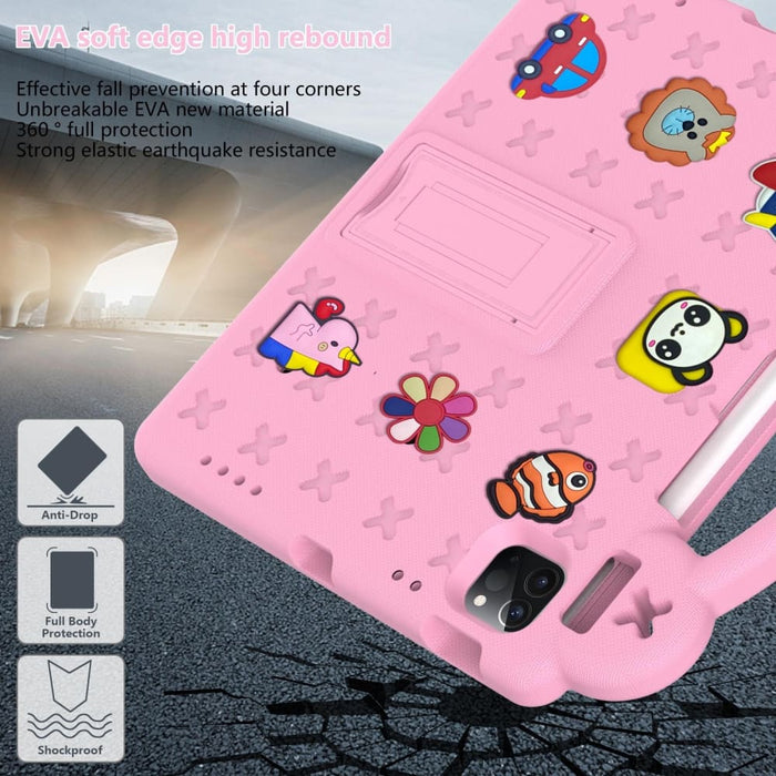Handle Kickstand Children Eva Shockproof Tablet Case