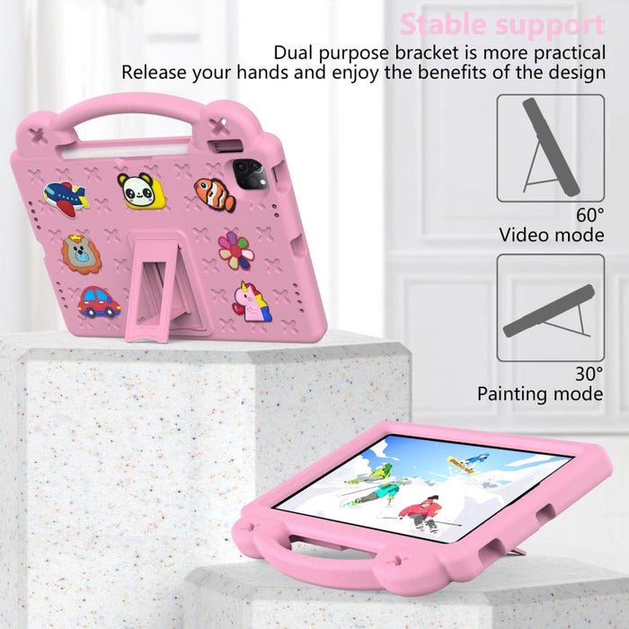Handle Kickstand Children Eva Shockproof Tablet Case