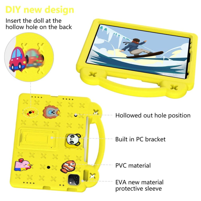 Handle Kickstand Children Eva Shockproof Tablet Case