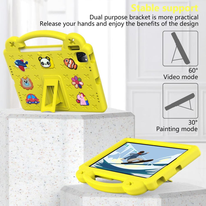 Handle Kickstand Children Eva Shockproof Tablet Case