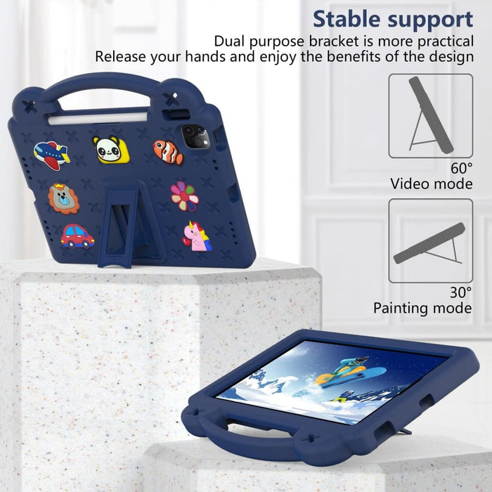 Handle Kickstand Children Eva Shockproof Tablet Case