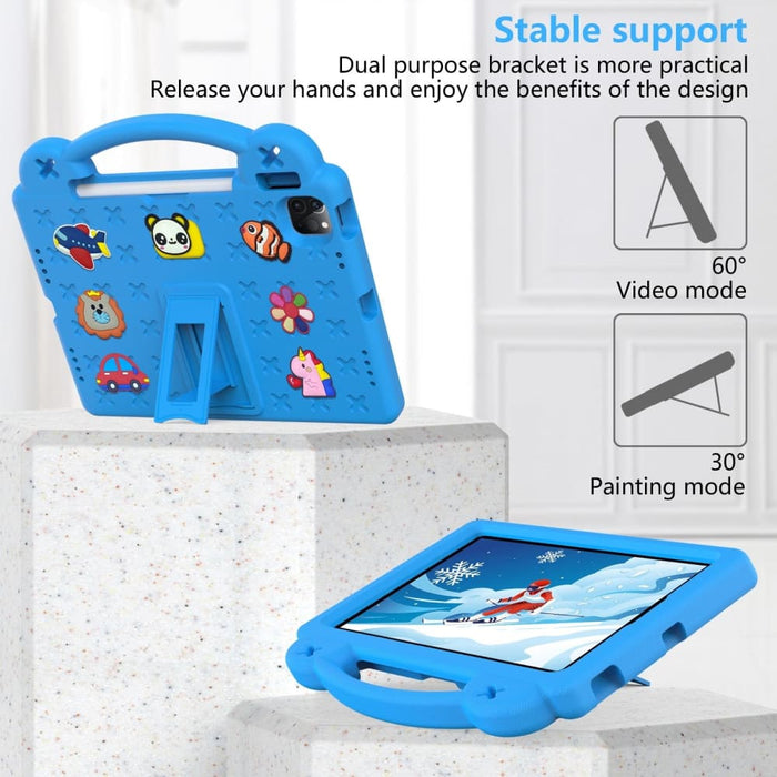 Handle Kickstand Children Eva Shockproof Tablet Case