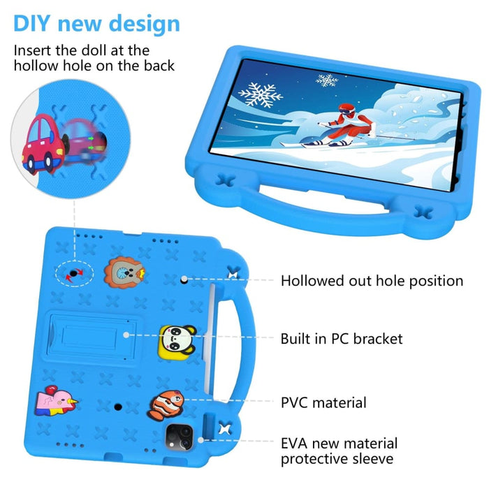 Handle Kickstand Children Eva Shockproof Tablet Case