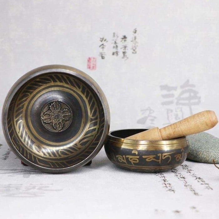 Handmade 3.15 Inch Tibetan Bell Metal Singing Bowl
