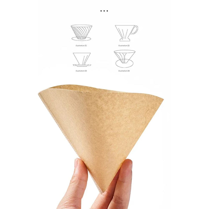 Handmade Cone Shape Coffee Filter Paper