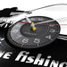 Handmade Fishing Wall Clock for Fishermen