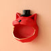 Handmade Big Mouth Cat Storage Box for Wall Decor