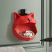 Handmade Big Mouth Cat Storage Box for Wall Decor
