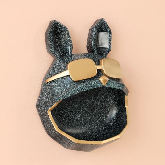 Handmade Big Mouth Cat Storage Box for Wall Decor